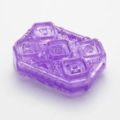 Фиолетовый мастурбатор-стимулятор Tenga Uni Amethyst - Tenga - в Тамбове купить с доставкой