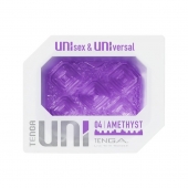 Фиолетовый мастурбатор-стимулятор Tenga Uni Amethyst - Tenga - в Тамбове купить с доставкой