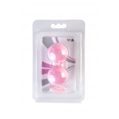 Розовые вагинальные шарики BI-BALLS - Toyfa Basic в Тамбове Розовые вагинальные шарики BI-BALLS - Toyfa Basic