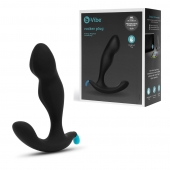 Черный утяжеленный анальный стимулятор Rocker Plug - 12 см. - b-Vibe - в Тамбове купить с доставкой