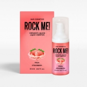 Жидкий вибратор Nuei Rock Me! с ароматом клубники - 20 мл. - Nuei cosmetics - купить с доставкой в Тамбове