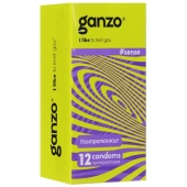 Тонкие презервативы для большей чувствительности Ganzo Sence - 12 шт. - Ganzo - купить с доставкой в Тамбове