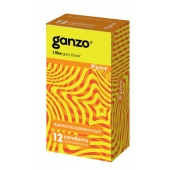 Ароматизированные презервативы Ganzo Juice - 12 шт. - Ganzo - купить с доставкой в Тамбове