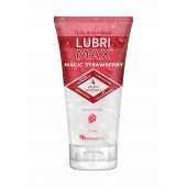 Интимный гель-смазка на водной основе Lubrimax Magic Strawberry - 75 мл. - ИнтелБИО - купить с доставкой в Тамбове