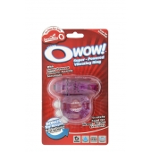 Фиолетовое эрекционное виброкольцо OWOW PURPLE - Screaming O - в Тамбове купить с доставкой
