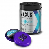 Гладкие презервативы Maxus G spot с двойной спиралью - 15 шт. - Maxus - купить с доставкой в Тамбове