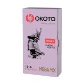 Презервативы OKOTO Mega Mix - 12 шт. - Sitabella - купить с доставкой в Тамбове