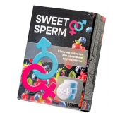 Шипучие таблетки для мужчин Sweet Sperm для изменения вкуса спермы (4 шт. по 0,5 гр.) - Капиталпродукт - купить с доставкой в Тамбове