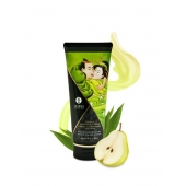 Массажный крем для тела с ароматом груши и зелёного чая Pear   Exotic Green Tea - 200 мл. - Shunga - купить с доставкой в Тамбове