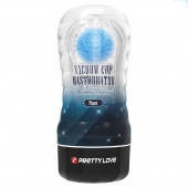 Прозрачный текстурированный мастурбатор Vacuum Cup Masturbator Planet - Baile - в Тамбове купить с доставкой