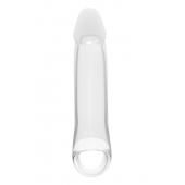 Прозрачная насадка-удлинитель 6.6’’ Extender With Ball Strap - 17,3 см. - Dream Toys - в Тамбове купить с доставкой