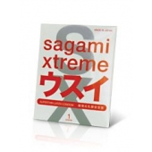 Ультратонкий презерватив Sagami Xtreme SUPERTHIN - 1 шт. - Sagami - купить с доставкой в Тамбове