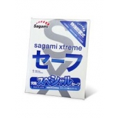 Презерватив Sagami Xtreme Ultrasafe с двойным количеством смазки - 1 шт. - Sagami - купить с доставкой в Тамбове