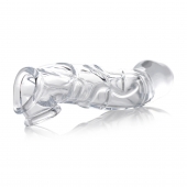 Прозрачная насадка для увеличения члена 2 Inch Clear Extender Sleeve - XR Brands - в Тамбове купить с доставкой