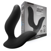Черный вибромассажер простаты 3,5’’ Curve P-spot Massager - 12 см. - Erokay - в Тамбове купить с доставкой