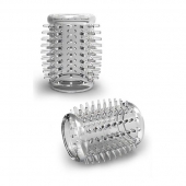 Прозрачная насадка с шипами STAY HARD COCK SLEEVE 01 CLEAR - Blush Novelties - в Тамбове купить с доставкой
