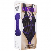 Фиолетовая верёвка для связывания и фиксации Bind Tie - 15,24 м. - Doc Johnson - купить с доставкой в Тамбове