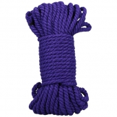 Фиолетовая верёвка для связывания и фиксации Bind Tie - 15,24 м. - Doc Johnson - купить с доставкой в Тамбове