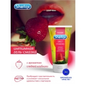 Интимная гель-смазка Shefox «Сладкая клубника» - 50 мл. - Shefox - купить с доставкой в Тамбове