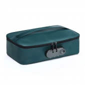 Зеленая сумочка для хранения игрушек Discreet Box - Dorcel - купить с доставкой в Тамбове