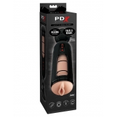 Мастурбатор-вагина с вибрацией Vibrating Mega Milker - Pipedream - в Тамбове купить с доставкой