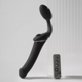 Черный безремневой вибрострапон Strap-On-Me Multi Orgasm Size XL - Strap-on-me купить в Тамбове с доставкой в Orgasmix.ru Черный безремневой вибрострапон Strap-On-Me Multi Orgasm Size XL - Strap-on-me - купить с доставкой в Тамбове