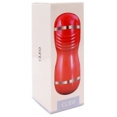 Двусторонний мастурбатор в колбе Cleo - вагина и ротик - Boys of Toys - в Тамбове купить с доставкой