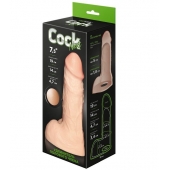 Телесный фаллоудлинитель с мошонкой Cock Next - 19 см. - LOVETOY (А-Полимер) - в Тамбове купить с доставкой