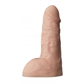 Телесный фаллоудлинитель с мошонкой Cock Next - 19 см. - LOVETOY (А-Полимер) - в Тамбове купить с доставкой