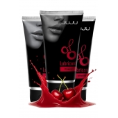 Набор из 3 съедобных лубрикантов JUJU со вкусом вишни - JuJu - купить с доставкой в Тамбове