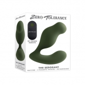 Вибромассажер простаты The Sergeant цвета хаки - Zero Tolerance - в Тамбове купить с доставкой