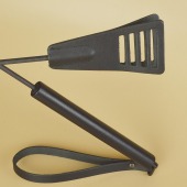 Черный кожаный стек «Сириус» - 60 см. - Sitabella - купить с доставкой в Тамбове