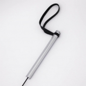 Черный стек с металлической ручкой - Crazy Handmade - купить с доставкой в Тамбове