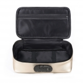 Золотистая сумочка для хранения игрушек Discreet Box - Dorcel - купить с доставкой в Тамбове