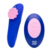 Синий вибратор в трусики с пультом ДУ Party - ROMP в Тамбове Синий вибратор в трусики с пультом ДУ Party - ROMP