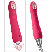 Малиновая насадка на душ с вибрацией Showers to orgasm - 20,1 см. - Orion - купить с доставкой в Тамбове