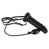 Полый страпон с эффектом увеличения Inflatable Strap-On - 18,5 см. - Orion - купить с доставкой в Тамбове