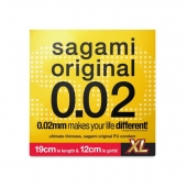 Презерватив увеличенного размера Sagami Original 0.02 XL-size - 1 шт. - Sagami - купить с доставкой в Тамбове