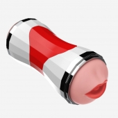 Двусторонний мастурбатор в колбе Power Grip Cup - вагина и ротик - Boys of Toys - в Тамбове купить с доставкой