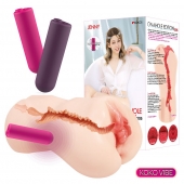 Мастурбатор-вагина с вибрацией Jenny Onahole edition 005 - KOKOS - в Тамбове купить с доставкой