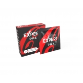 Презервативы с ароматом колы Expert Cola - 3 шт. - Expert - купить с доставкой в Тамбове