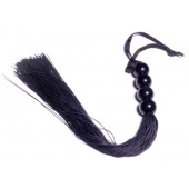 Черная силиконовая плеть - 37 см. - Boys of Toys - купить с доставкой в Тамбове