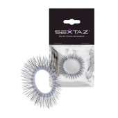 Круглое эрекционное кольцо с «ресничками» - Sextaz - в Тамбове купить с доставкой