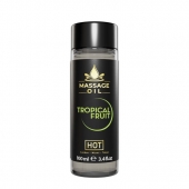 Массажное масло c ароматом тропических фруктов Massage Oil - 100 мл. - HOT - купить с доставкой в Тамбове