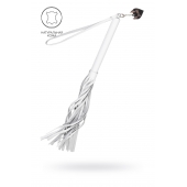 Белая кожаная плеть - 50 см. - Pecado - купить с доставкой в Тамбове