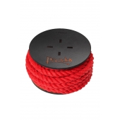 Красная веревка для шибари на катушке - 5 м. - Pecado - купить с доставкой в Тамбове