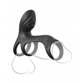 Черная насадка на пенис Ultimate Couples Cage Pro - Pipedream - в Тамбове купить с доставкой