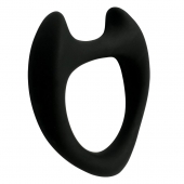 Черное эрекционное кольцо с рожками Wooomy Toro M - Adrien Lastic - в Тамбове купить с доставкой