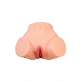 Телесный реалистичный мастурбатор-полуторс с 2 любовными входами - No Name - в Тамбове купить с доставкой