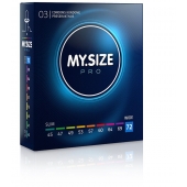 Презервативы MY.SIZE размер 72 - 3 шт. - My.Size - купить с доставкой в Тамбове